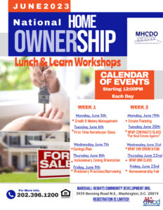 National Homeownership Month Flyer (June 2023)