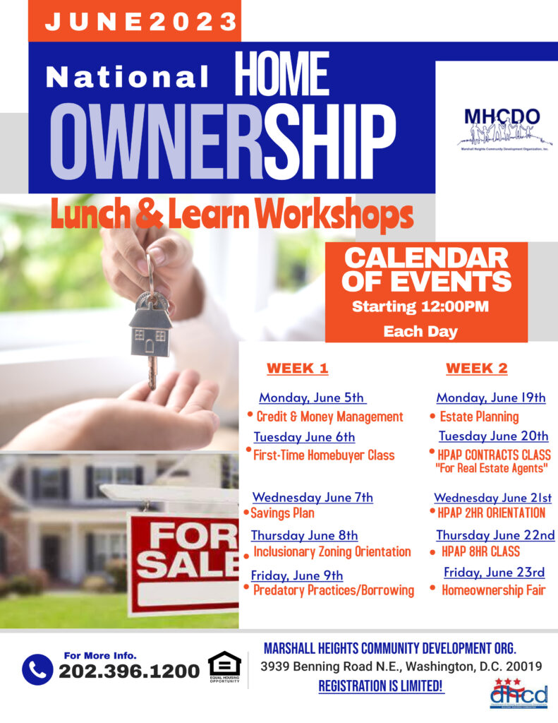 National Homeownership Month Flyer (June 2023)
